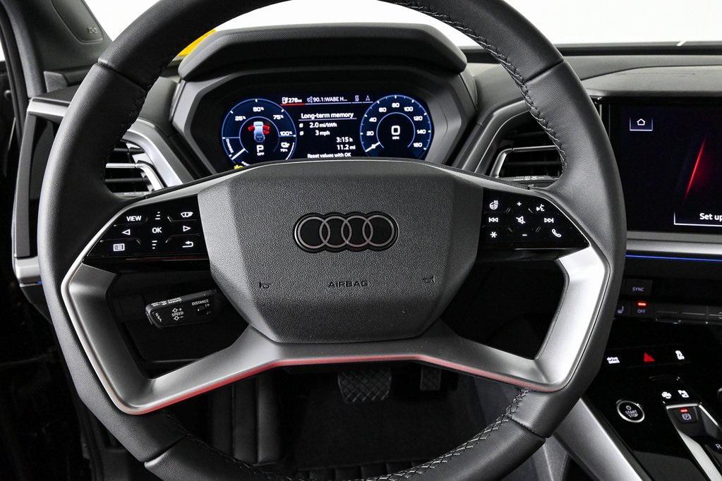 new 2025 Audi Q4 e-tron car, priced at $64,014