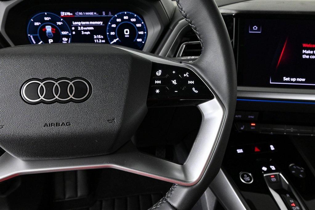 new 2025 Audi Q4 e-tron car, priced at $64,014