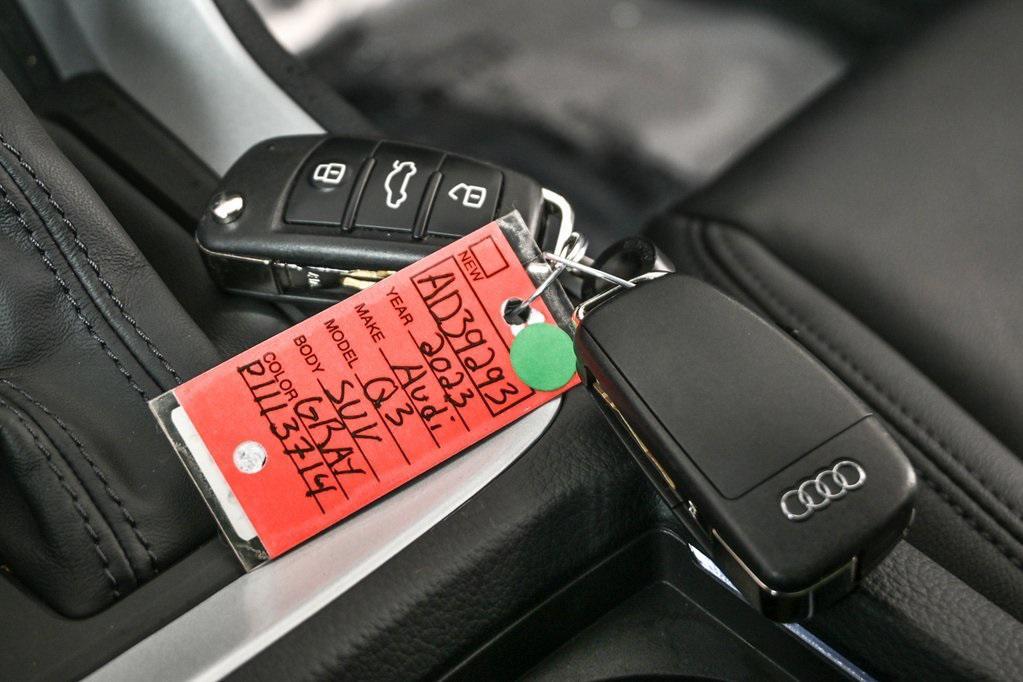 used 2023 Audi Q3 car, priced at $29,495