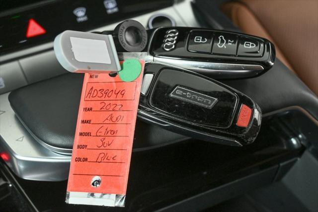used 2022 Audi e-tron car, priced at $33,500