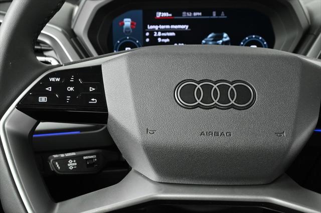new 2025 Audi Q4 e-tron car, priced at $53,666