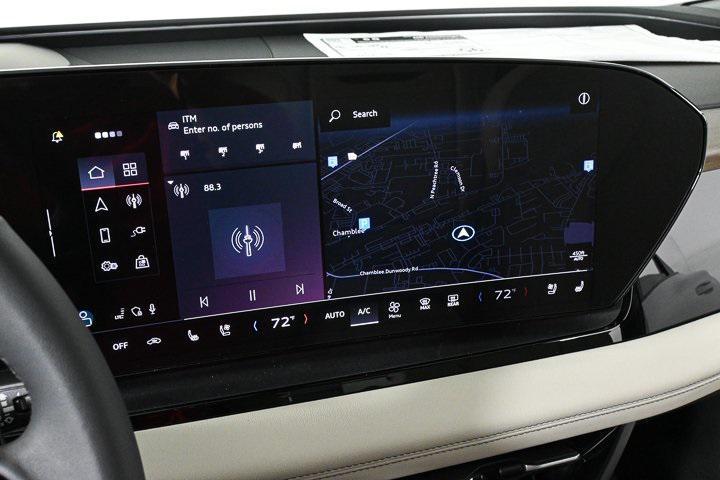new 2025 Audi Q6 e-tron car, priced at $75,750