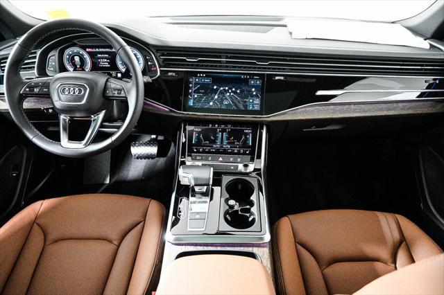 new 2025 Audi Q8 car, priced at $81,931