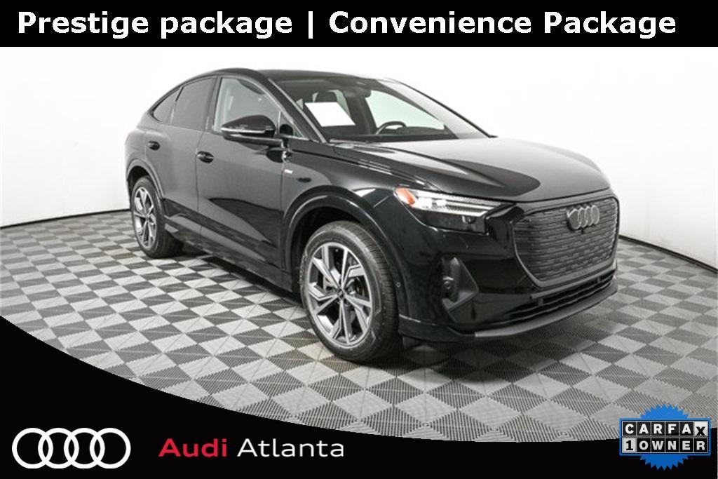 used 2023 Audi Q4 e-tron car, priced at $31,495