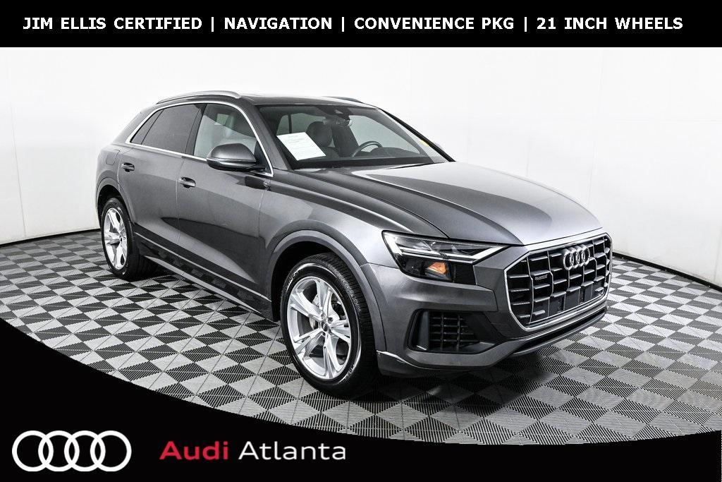 used 2019 Audi Q8 car, priced at $36,900