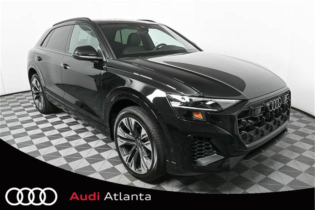 new 2025 Audi Q8 car, priced at $76,577