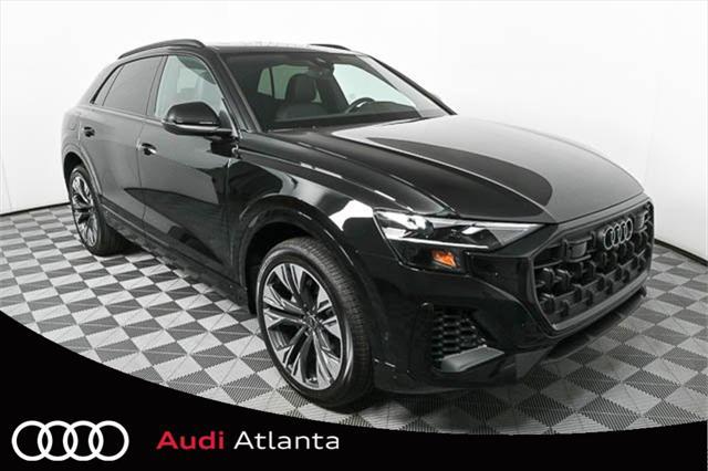 new 2025 Audi Q8 car, priced at $77,392