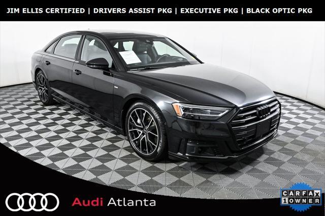 used 2021 Audi A8 car, priced at $47,500