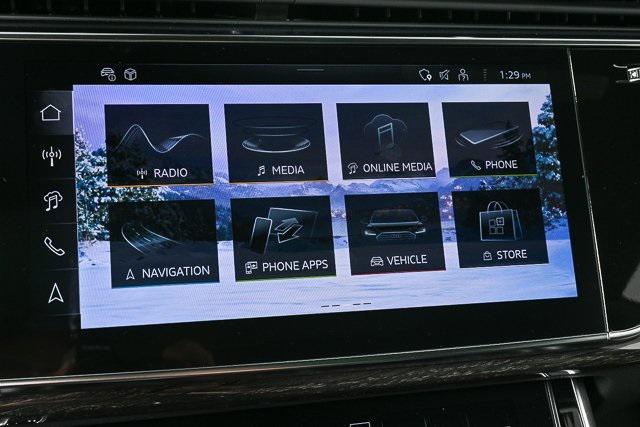 new 2025 Audi Q8 car, priced at $79,836