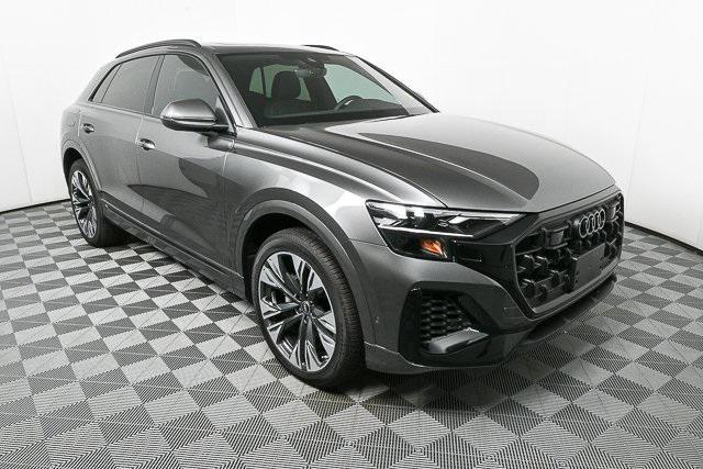 new 2025 Audi Q8 car, priced at $79,836
