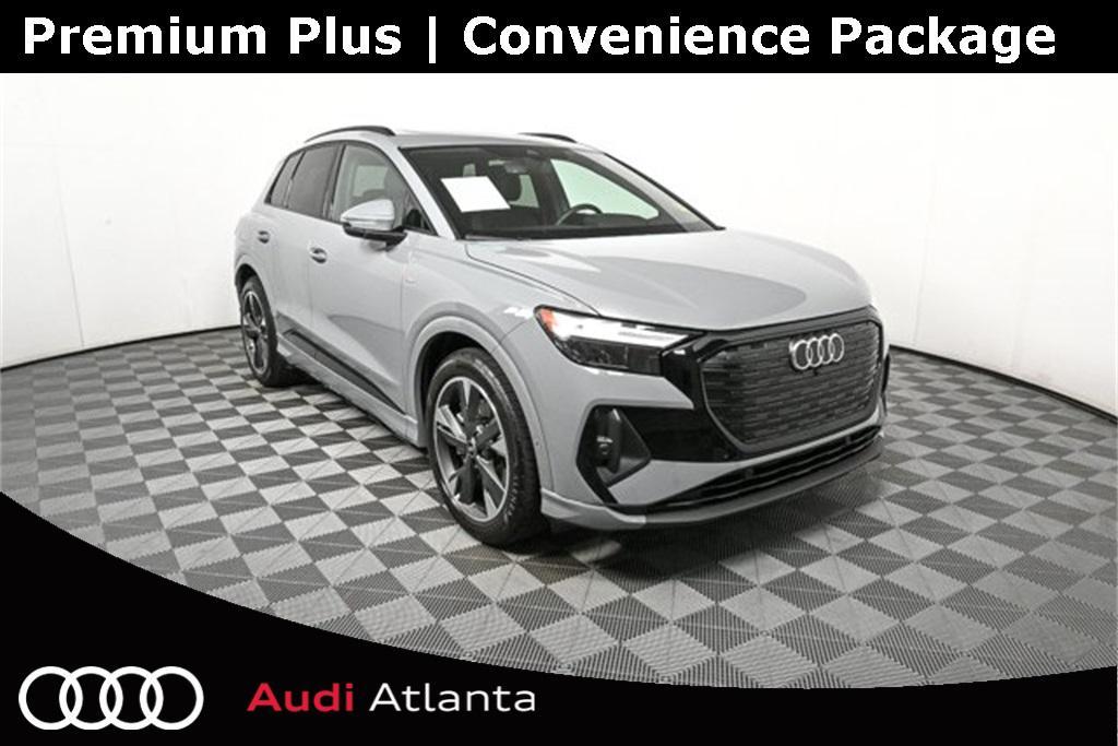 used 2024 Audi Q4 e-tron car, priced at $37,995