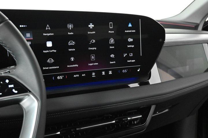 new 2025 Audi Q6 e-tron car, priced at $72,432