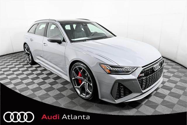 new 2025 Audi RS 6 Avant car, priced at $148,370