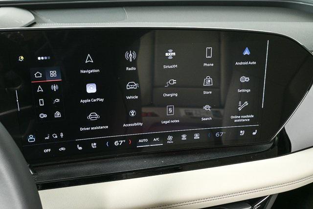 new 2025 Audi Q6 e-tron car, priced at $73,478