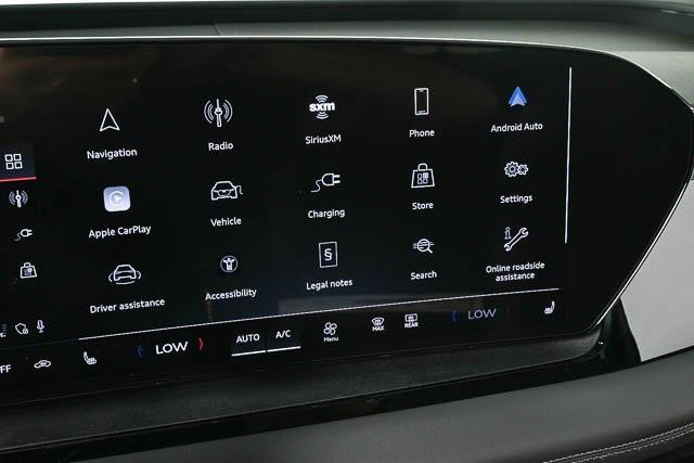 new 2025 Audi Q6 e-tron car, priced at $69,768