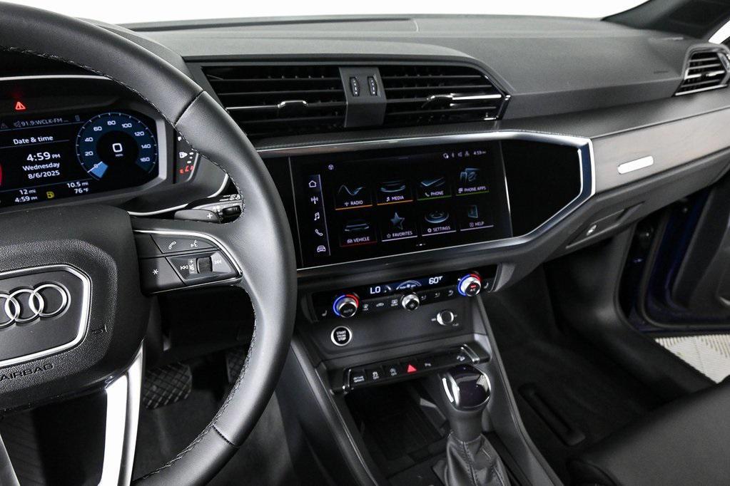 new 2025 Audi Q3 car, priced at $43,578