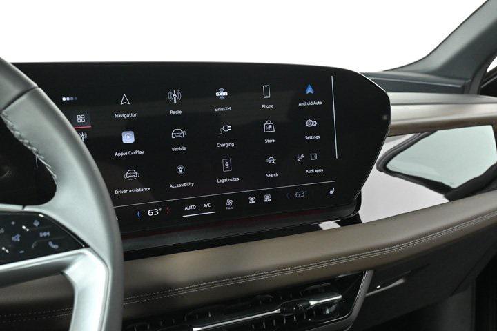 new 2025 Audi Q6 e-tron car, priced at $73,785