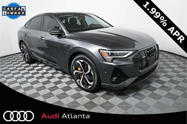 used 2022 Audi e-tron Sportback car, priced at $29,995