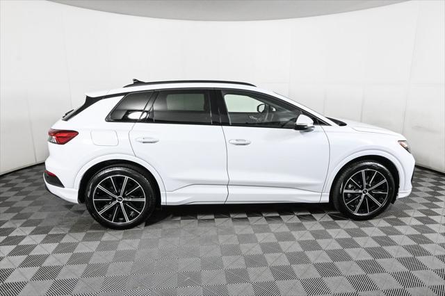 new 2025 Audi Q4 e-tron car, priced at $56,064