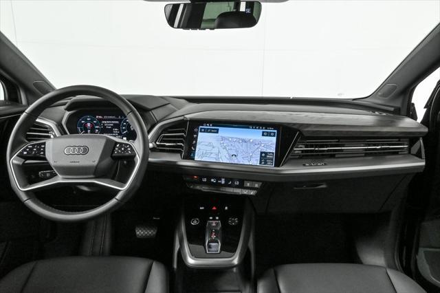 new 2025 Audi Q4 e-tron car, priced at $64,220