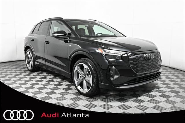new 2025 Audi Q4 e-tron car, priced at $64,220