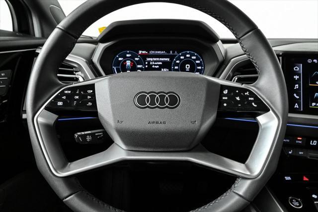 new 2025 Audi Q4 e-tron car, priced at $64,220