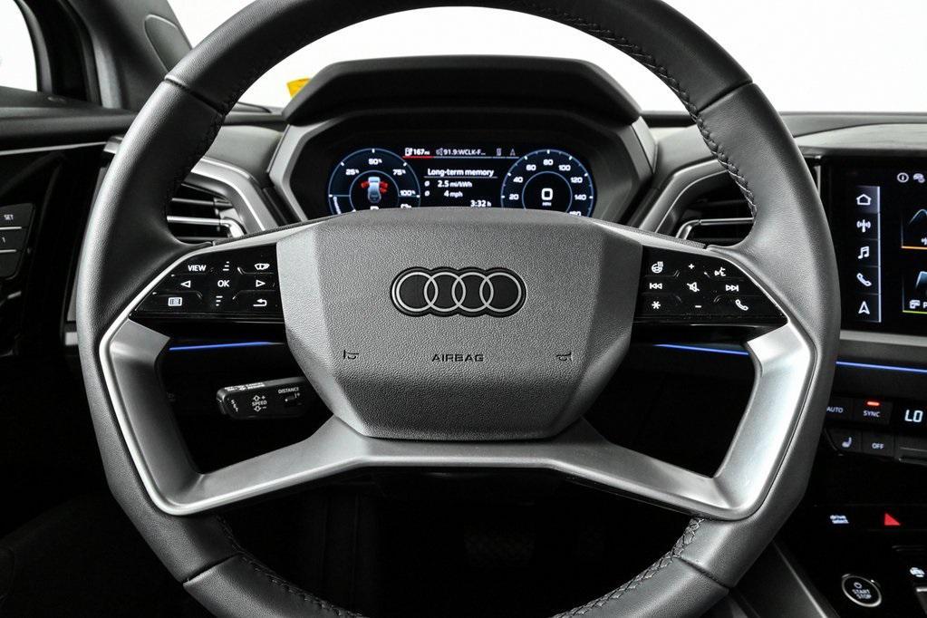 new 2025 Audi Q4 e-tron car, priced at $62,868