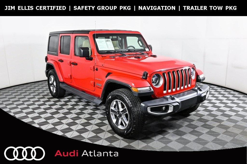 used 2018 Jeep Wrangler Unlimited car, priced at $32,880
