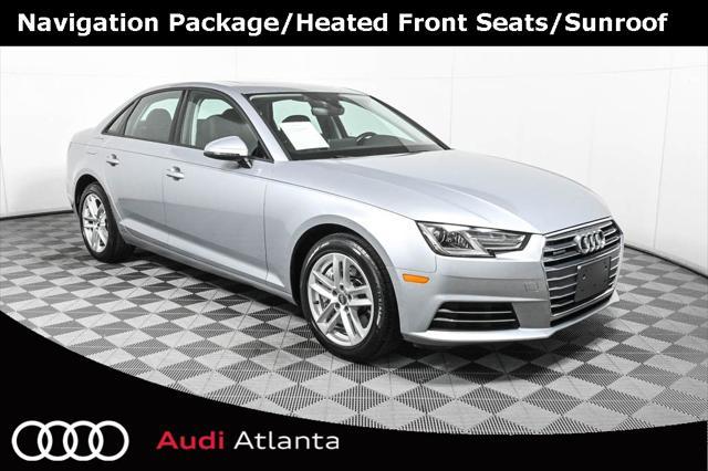 used 2017 Audi A4 car, priced at $15,995