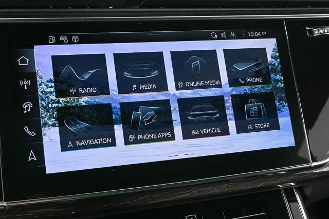 new 2025 Audi Q8 car, priced at $74,922