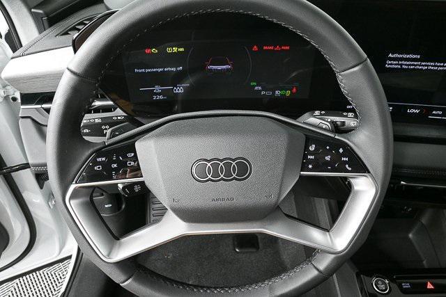 new 2025 Audi Q6 e-tron car, priced at $74,671