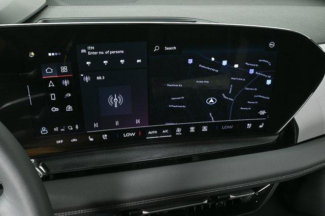 new 2025 Audi Q6 e-tron car, priced at $74,671