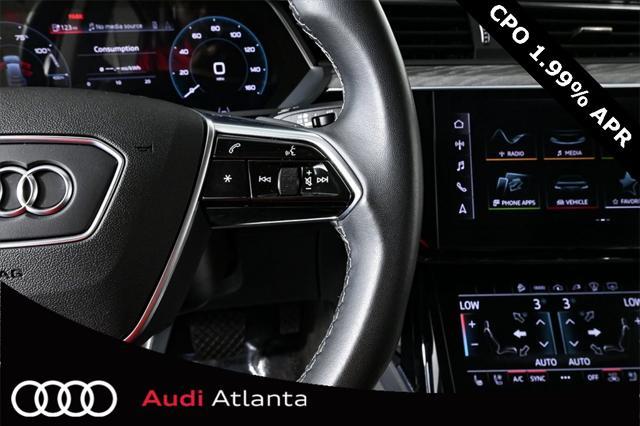 used 2022 Audi e-tron Sportback car, priced at $39,695