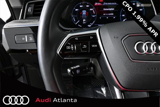 used 2022 Audi e-tron Sportback car, priced at $39,695