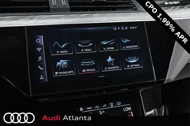 used 2022 Audi e-tron Sportback car, priced at $39,695