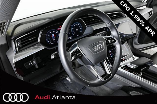used 2022 Audi e-tron Sportback car, priced at $39,695