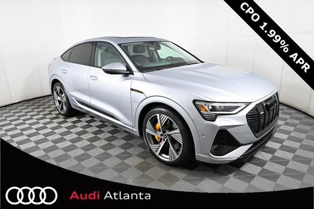 used 2022 Audi e-tron Sportback car, priced at $39,695
