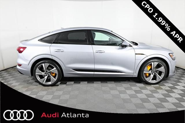 used 2022 Audi e-tron Sportback car, priced at $39,695