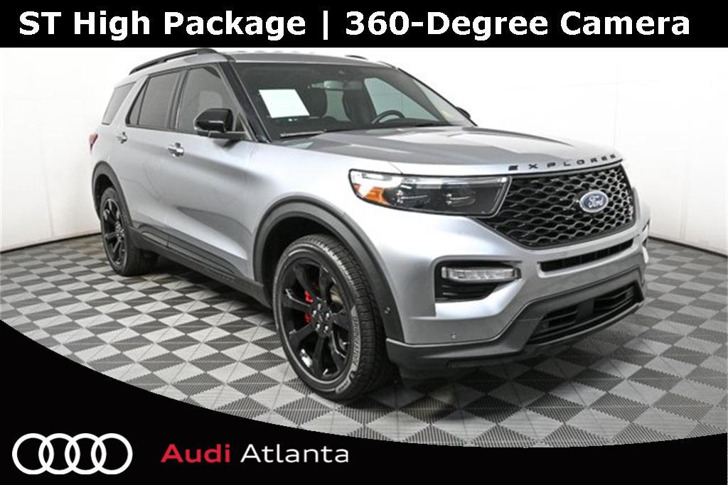 used 2022 Ford Explorer car, priced at $35,000