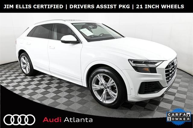 used 2022 Audi Q8 car, priced at $48,900