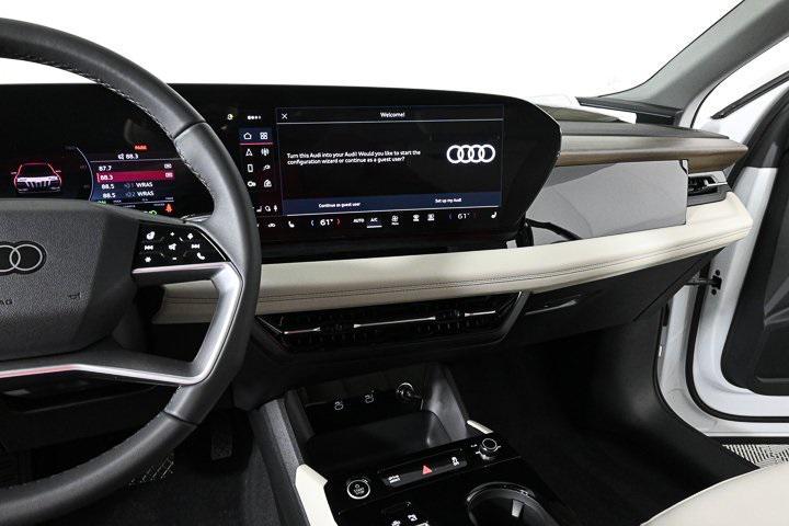 new 2025 Audi Q6 e-tron car, priced at $74,125