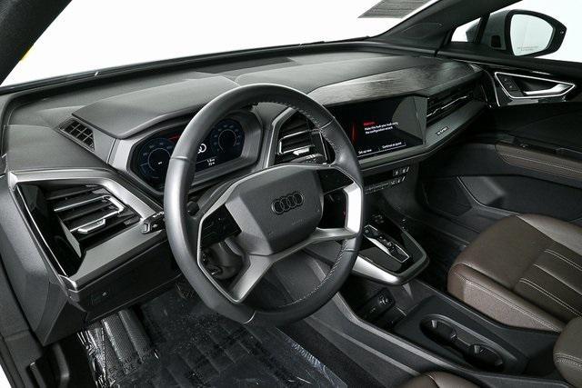 used 2024 Audi Q4 e-tron car, priced at $33,498