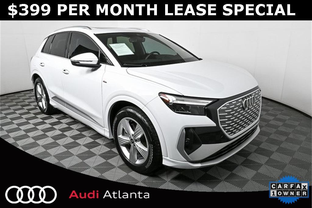 used 2024 Audi Q4 e-tron car, priced at $31,895