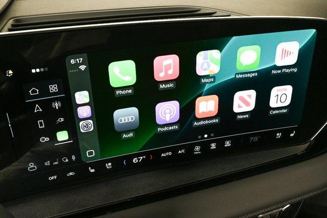 used 2025 Audi Q6 e-tron car, priced at $44,995