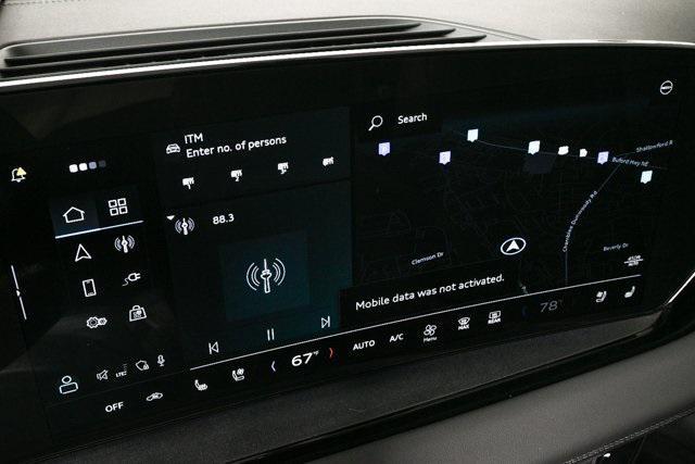 used 2025 Audi Q6 e-tron car, priced at $44,995