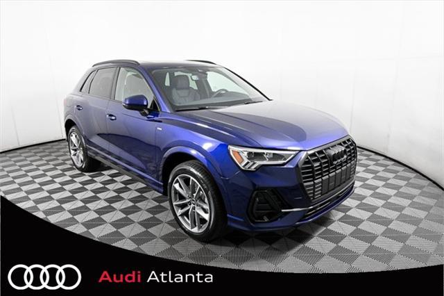 new 2025 Audi Q3 car, priced at $43,805