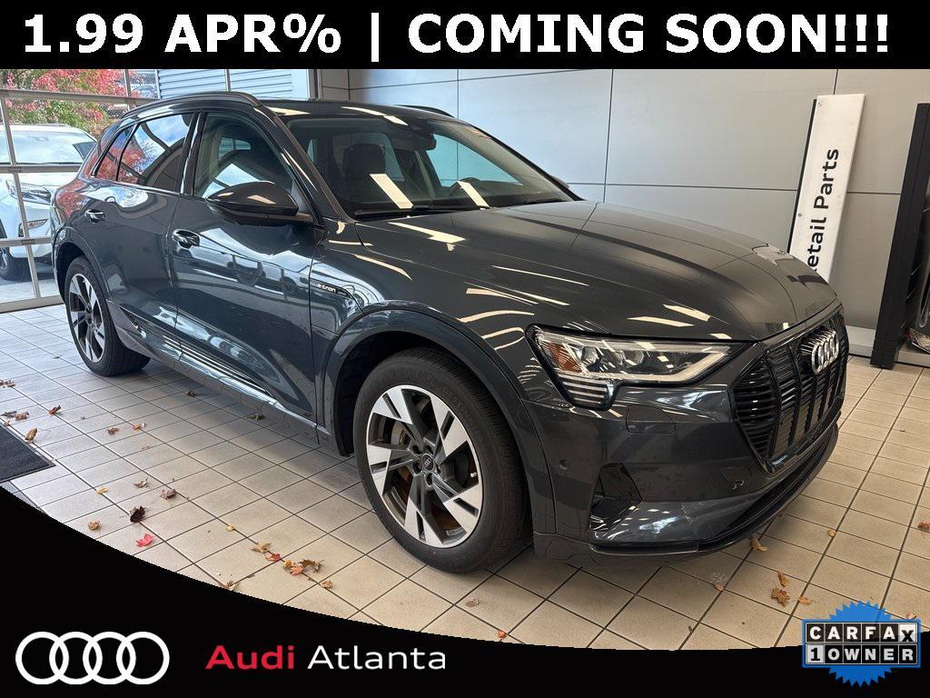 used 2021 Audi e-tron car, priced at $24,995