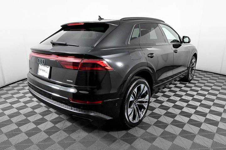 new 2025 Audi Q8 car, priced at $75,872