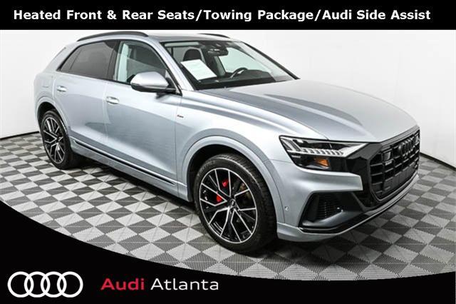 used 2023 Audi Q8 car, priced at $51,495