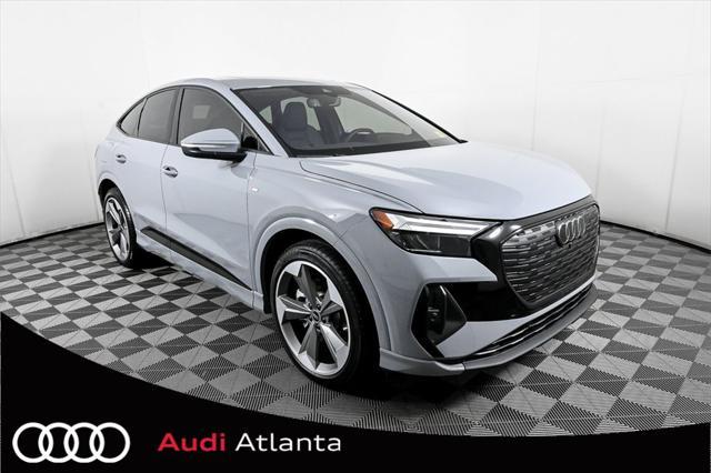 new 2025 Audi Q4 e-tron car, priced at $68,185